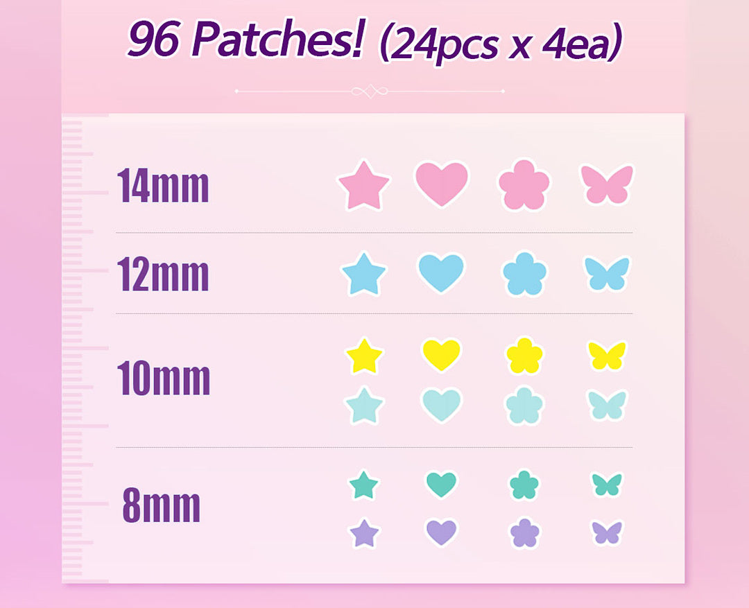 CATCHME Anti-Pimple Patches Aurora - 108 Pieces