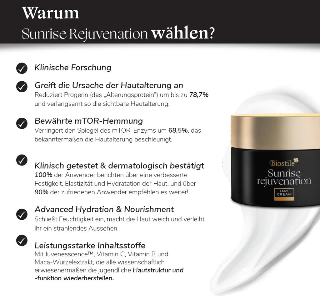 Anti-Aging Tagescreme - Sunrise Rejuvenation