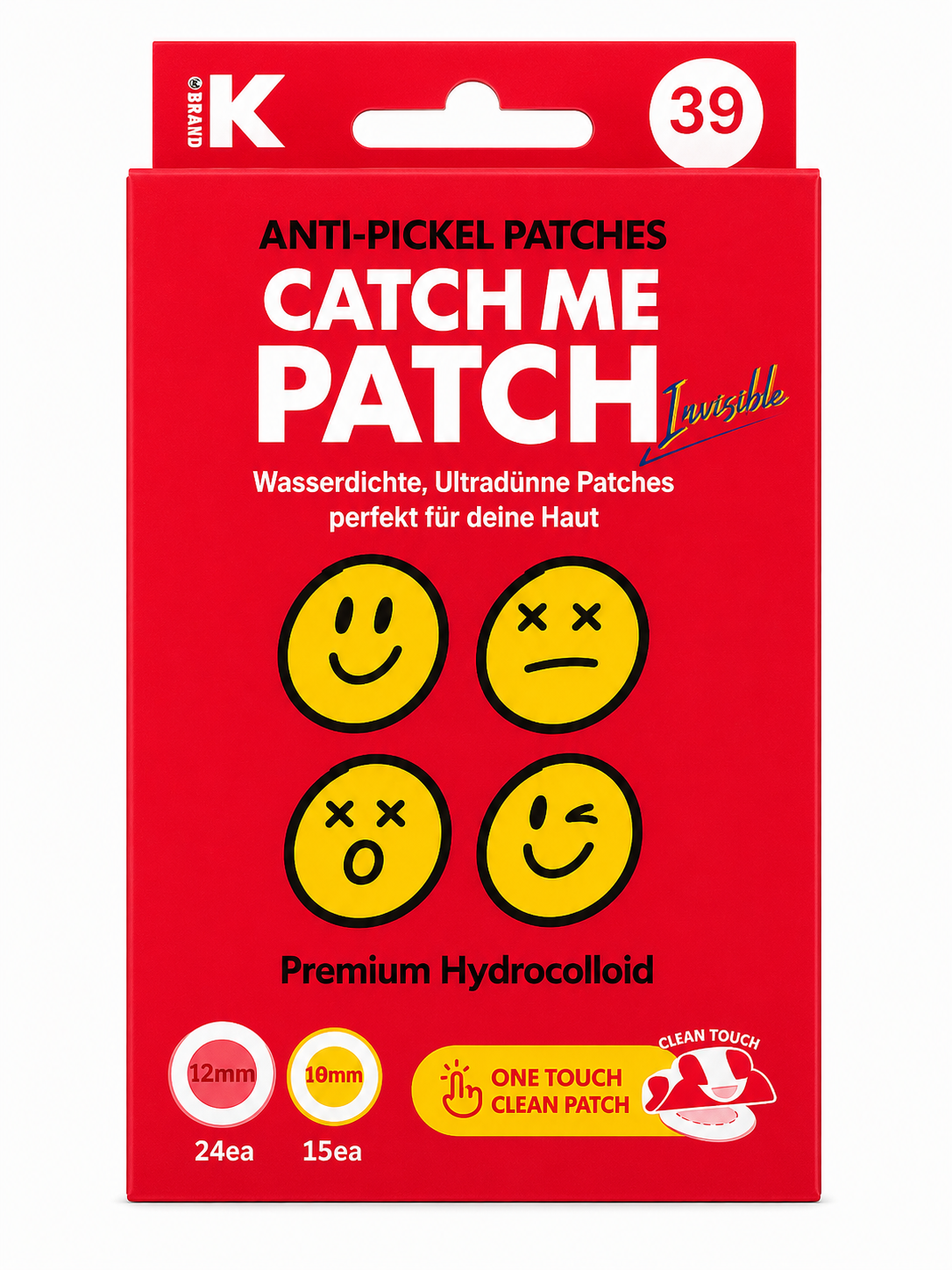 CATCHME Anti-Pimple Patches Invisible 39 Count