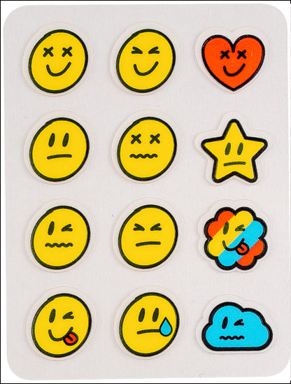 CATCHME Anti-Pickel Patches Emoji - 36 Patches