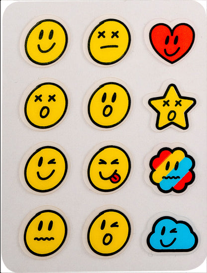 CATCHME Anti-Pickel Patches Emoji - 36 Patches