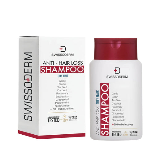 Swissoderm ANTI-HAIR LOSS SHAMPOO Fettiges Haar
